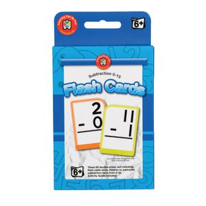 Learning Can Be Fun Flash Cards Subtraction 0-15