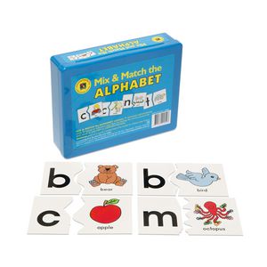Learning Can Be Fun Mix and Match The Alphabet