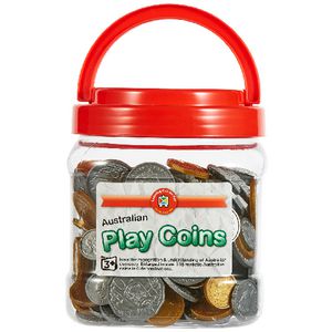 Learning Can Be Fun Plastic Australian Coins 318 Pack