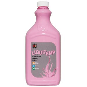 Educational Colours Liquitemp Paint 2L Pink