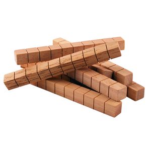 Learning Can Be Fun Wooden Rods 50 Pack