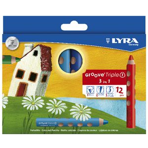Lyra Groove Triple One Pencils 12 Pack