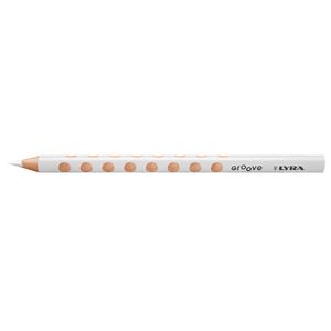 Lyra Groove Pencil White