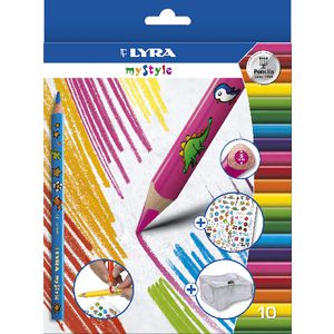 Lyra My Style Coloured Pencils 10 Pack