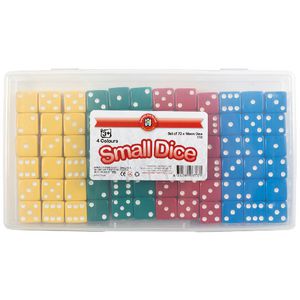 Learning Can Be Fun Small Dice 16mm 72 Pack