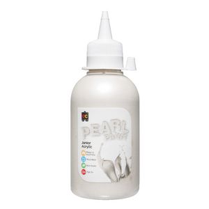 Educational Colours Pearl Paint 250ml White