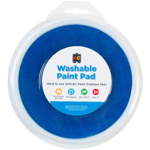 Educational Colours Paint Stamper Pad Blue
