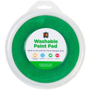 Educational Colours Paint Stamper Pad Green