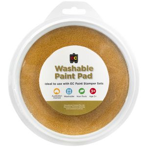 Educational Colours Paint Stamper Pad Gold