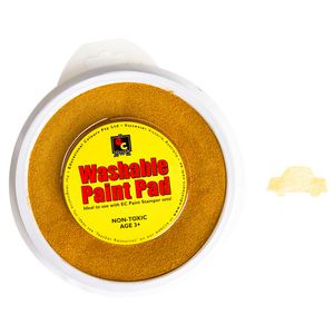 Educational Colours Paint Stamper Pad Gold