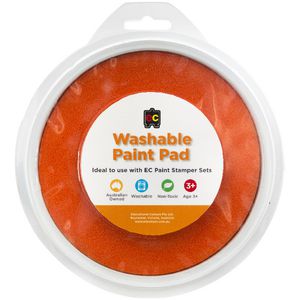 Educational Colours Paint Stamper Pad Orange