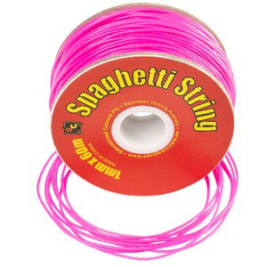 Educational Colours Spaghetti String Fluoro Pink