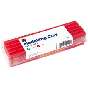 Educational Colours Modelling Clay Red 500g