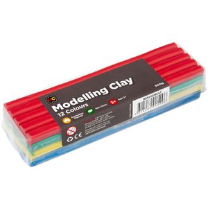 Educational Colours Modelling Clay Multi- Coloured 500g