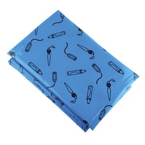 Educational Colours Splash Mat Blue