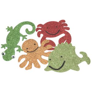 ELC Glitter Animal Shapes 4 Pack