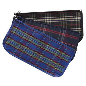 Studymate Tartan Pencil Case Medium