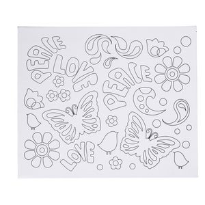 Paint It Canvas Set Butterfly Design