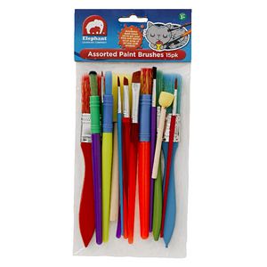 ELC Paint Brushes Assorted 15 Pack