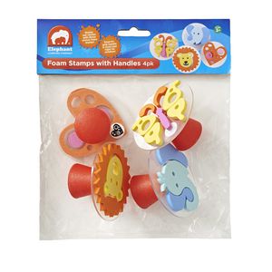 ELC Kids Foam Stamps with Handles 4 Pack