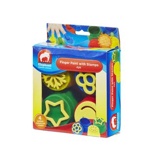 ELC Finger Paint with Stamps 4 Pack