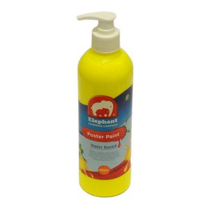 ELC Poster Paint Fluro Yellow 500mL