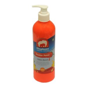 ELC Poster Paint Fluro Orange 500mL