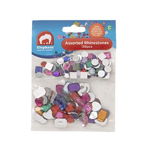 ELC Rhinestones Assorted 136 Pack