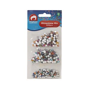 ELC Rhinestone Assorted 500 Pack