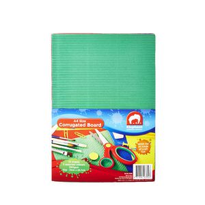 ELC A4 Corrugated Board Assorted Colours 10 Pack