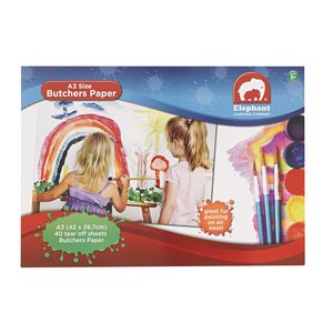 ELC A3 Butchers Paper Pad 40 Sheets