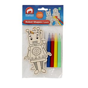Elephant Learning Company Robot Shapes 2 Pack