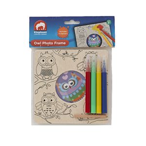 ELC Owl Photo Frame with 4 Markers