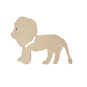 ELC MDF Shape Lion