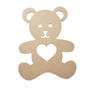 ELC MDF Shape Teddy Bear