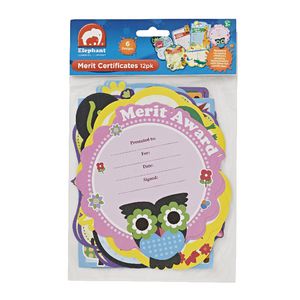 ELC Merit Award Certificates 12 Pack