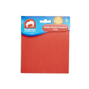 ELC Kinder Squares 250 x 250mm Matt Finish 100 Pack