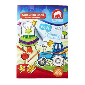 ELC A4 Cool Colouring and Sticker Fun Book