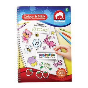 ELC A4 Colouring and Sticker Book 10 Page
