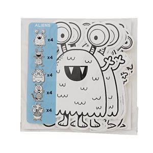 ELC Colour Me Shapes Aliens 20 Pack