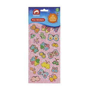 ELC Fun Stickers Glitter Butterflies 20 Pack