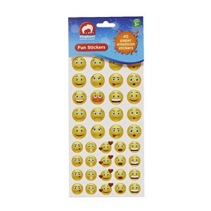 ELC Fun Stickers Paper Emoticons 40 Pack