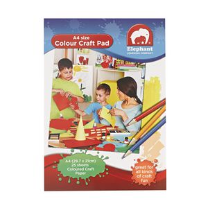 ELC A4 Colour Craft Pad 25 Sheets