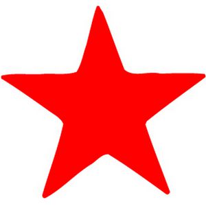 ELC Merit Stamp Star Red