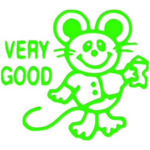 ELC Merit Stamp Very Good Mouse Green