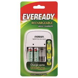 Eveready Value Battery Charger 2 AA