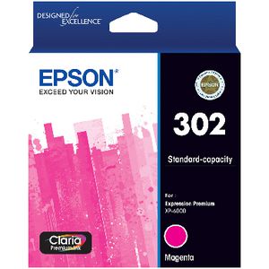 Epson 302 Premium Ink Cartridge Magenta