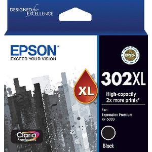 Epson 302XL Premium Ink Cartridge Black