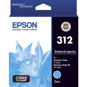 Epson 312 Photo HD Ink Cartridge Cyan