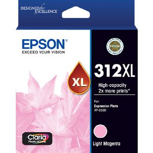 Epson 312XL Photo HD Ink Cartridge Light Magenta